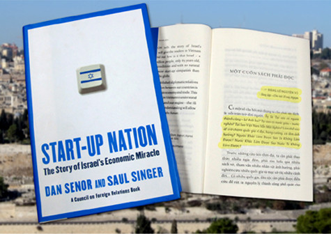Start-up Nation nhằm giúp người Việt giải mã hiện tượng Israel thông qua nhiều câu chuyện kỳ thú làm toát lên phẩm chất vượt trội của con người và đất nước Israel, từ đó khởi động tâm thế và tinh thần kiến quốc khởi nghiệp của người dân Việt Nam, đặc biệt là thế hệ trẻ. Start-up Nation nhằm giúp người Việt giải mã hiện tượng Israel thông qua nhiều câu chuyện kỳ thú làm toát lên phẩm chất vượt trội của con người và đất nước Israel, từ đó khởi động tâm thế và tinh thần kiến quốc khởi nghiệp của người dân Việt Nam, đặc biệt là thế hệ trẻ.