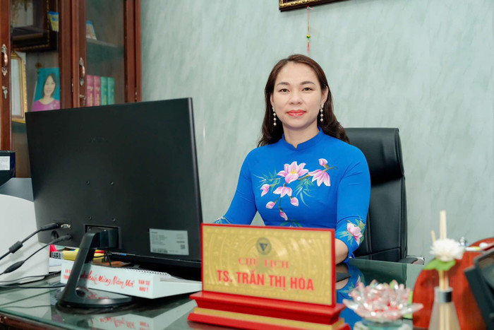 Tiến sĩ Trần Thị Hòa, Chủ tịch Liên hiệp các Hội Khoa học và Kỹ thuật tỉnh Thái Bình. (Ảnh: NVCC) hoa1.jpg