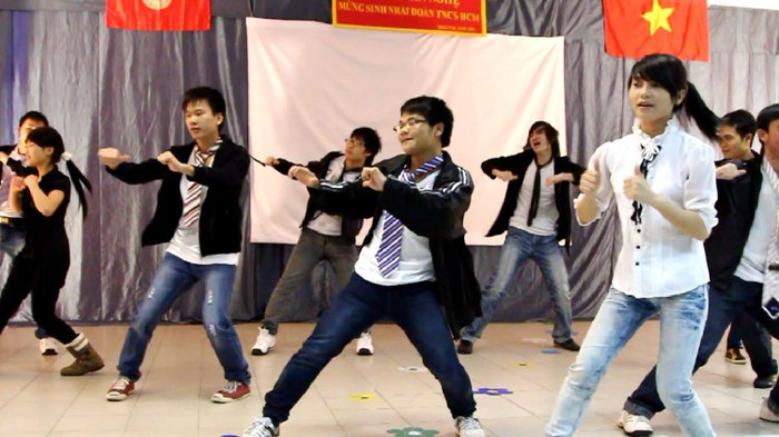 Tiết mục nhảy “baby” do các đoàn viên đến từ chi đoàn K12 tự dàn dựng cũng được đánh giá rất cao và đã dành được vị trí thứ 3 trong cuộc thi. Những đoàn viên trẻ nhất của liên chi đoàn đã thể hiện tiết mục của mình rất đồng đều và tự tin.