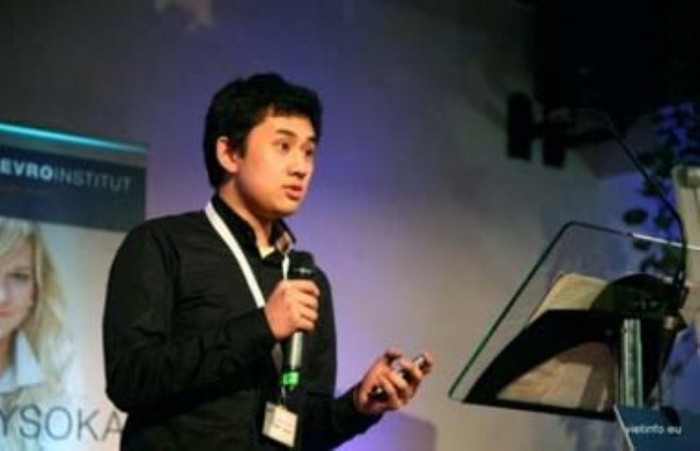 Nam Vũ Hoàng Anh tại Hội thảo. Nam Vũ Hoàng Anh tại Hội thảo.