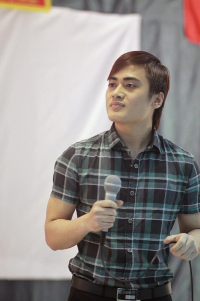 Tiết mục đơn ca thể hiện bởi Trương Khởi đến từ chi đoàn K11.