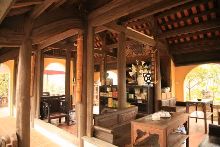 Nơi uống trà trong Phủ Thành Chương.