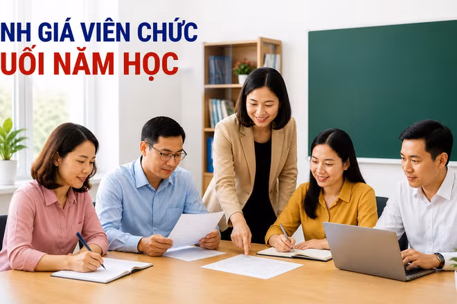 Tỷ lệ hoàn thành xuất sắc nhiệm vụ không quá 20%: Làm sao đánh giá viên chức giáo viên chính xác?