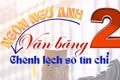 Cùng đào tạo để cấp văn bằng 2 Ngôn ngữ Anh nhưng giữa nhiều trường có chênh lệch hàng chục tín chỉ