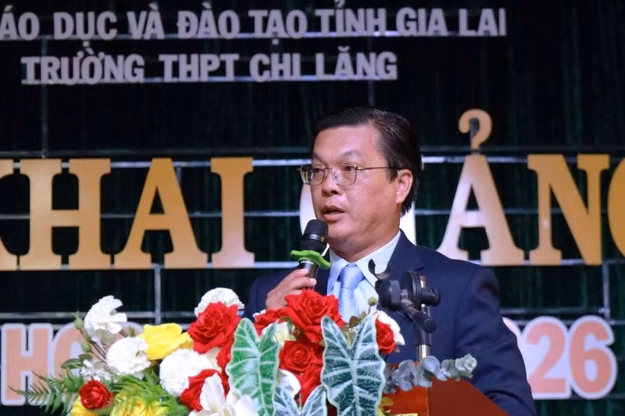 Thạc sĩ Đỗ Bách Khoa - Hiệu trưởng Trường Trung học phổ thông Chi Lăng