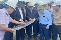 Bí thư Tỉnh ủy Ninh Bình kiểm tra tiến độ Dự án đường dây 500/220kV Nho Quan – Phủ Lý – Thường Tín