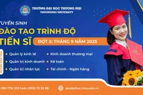Trường Đại học Thương mại tuyển sinh đào tạo trình độ tiến sĩ đợt 2 năm 2025