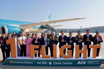Vietnam Airlines thực hiện chuyến bay chở khách đầu tiên tại Sân bay Long Thành