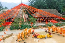 Fansipan rộn ràng với lễ hội Mùa vàng Bản Mây