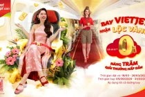 Bay cùng Vietjet với triệu vé khuyến mãi Eco từ 0 đồng, vé Deluxe giảm tới 20%