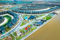 Bộ đôi công viên chuẩn Nhật - Bảo vật của “làng trường thọ” The Komorebi trên đảo Vũ Yên