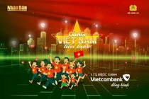 Vietcombank đồng hành "Cùng Việt Nam tiến bước-1 tỷ bước chân tiến vào kỷ nguyên mới"