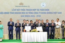 Vietnam Airlines và tỉnh Khánh Hòa hợp tác toàn diện giai đoạn 2026 - 2030