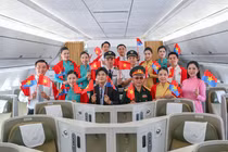 Vietnam Airlines tổ chức chuyến bay đặc biệt kỷ niệm 51 năm Ngày Giải phóng miền Nam