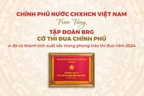 Tập đoàn BRG được trao tặng Cờ Thi đua Chính phủ