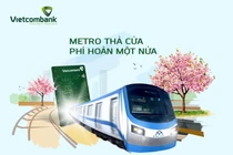 Vietcombank hoàn tiền 50% cho chủ thẻ Vietcombank Visa khi mua vé metro lên tới 450.000 đồng với mỗi khách hàng.