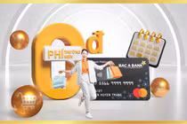 Mở thẻ tín dụng BAC A BANK và chi tiêu, chủ thẻ hưởng ưu đãi miễn phí thường niên trọn đời