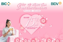 BIC ưu đãi 15% phí bảo hiểm sức khoẻ cao cấp mừng Ngày Quốc tế Phụ nữ