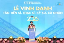 Gần 1.000 tân tiến sĩ, thạc sĩ, kỹ sư, cử nhân được vinh danh tại UTH