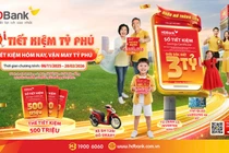 Cơ hội nhận giải thưởng 3 tỷ đồng khi gửi tiết kiệm tại HDBank trong mùa lễ hội cuối năm