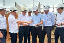 Tổng giám đốc EVNNPT đôn đốc tiến độ 4 dự án truyền tải điện tại tỉnh Phú Thọ