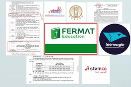 Fermat Education và mạng lưới kỳ thi gắn với từ "quốc tế", "olympic" có thu phí tham dự
