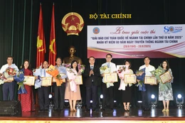 Bộ Tài chính trao Giải báo chí toàn quốc về ngành Tài chính lần thứ IX năm 2025