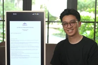 "Phải lòng" tiếng Pháp và nỗ lực đạt học bổng Eiffel Excellence chàng trai Hải Phòng