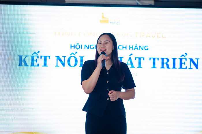 Bà Võ Ngọc Anh - Tổng Giám đốc công ty Cổ phần Tập đoàn FVG Travel. Ảnh: NVCC. z6780243524263-271673f43ba02db2c94fb1c8dfa0440f.jpg