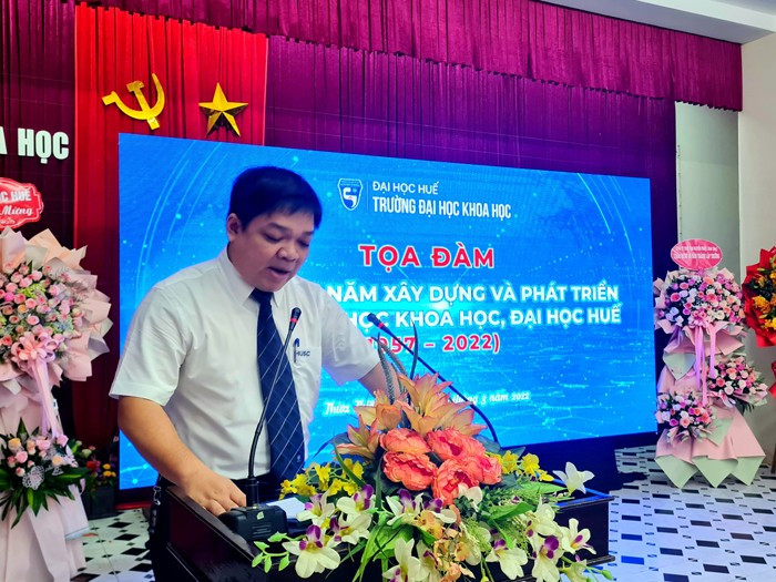 Phó Giáo sư, Tiến sĩ Võ Thanh Tùng - Hiệu trưởng Trường Đại học Khoa học, Đại học Huế. Ảnh: Website nhà trường. Phó Giáo sư, Tiến sĩ Võ Thanh Tùng - Hiệu trưởng Trường Đại học Khoa học, Đại học Huế. Ảnh: Website nhà trường.