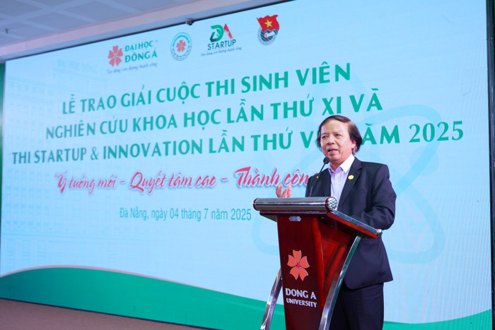 Ông Phạm Ngọc Sinh – Phó Giám đốc Sở Khoa học và Công nghệ Thành phố Đà Nẵng phát biểu tại sự kiện. Ảnh: NTCC. pham-ngoc-sinh-7r305718.jpg