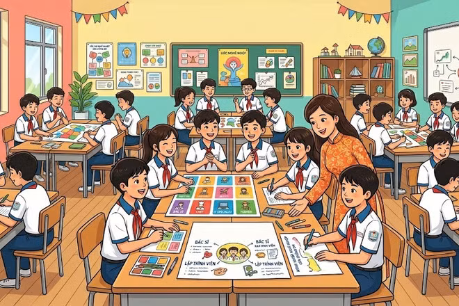 Thiếu giáo viên có chuyên môn, tổ chức Hoạt động trải nghiệm, hướng nghiệp còn nhiều bất cập