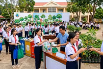 Bảo vệ môi trường bền vững đến từ chính những hành động nhỏ, thiết thực của học sinh