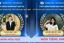 Điều đặc biệt của THCS-THPT Newton tại kỳ thi chọn học sinh giỏi thành phố năm học 2025-2026