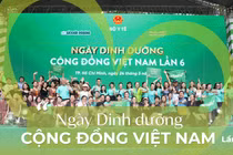 Herbalife Việt Nam đồng tổ chức Ngày Dinh dưỡng cộng đồng Việt Nam lần thứ 6 với sự tham gia của hơn 3.000 người dân, chuyên gia y tế, huấn luyện viên dinh dưỡng cùng 20 đội chơi đến từ nhiều đơn vị.