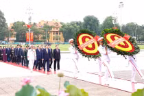 Lãnh đạo Đảng, Nhà nước vào Lăng viếng Chủ tịch Hồ Chí Minh