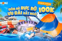 Công viên nước Sun World Sam Son, Thanh Hóa ưu đãi vé chỉ 100.000 đồng