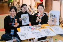 Vở diễn “Âm vang đồng quê” được tái hiện đầy sinh động.