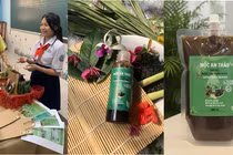Từ ý tưởng ở lớp học STEM, học sinh TP.HCM làm dầu gội dược liệu thân thiện với môi trường