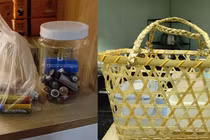 Sử dụng pin thông minh, mang giỏ mây đi chợ, người phụ nữ biến sống xanh thành thói quen mỗi ngày