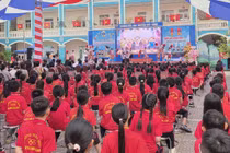 Học sinh Hải Phòng được giáo dục kỹ năng sống, giá trị sự sẻ chia qua chuyên đề Đội cấp thành phố