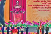 Hải Phòng đón nhận danh hiệu “Thành phố anh hùng” dịp kỷ niệm 70 năm giải phóng