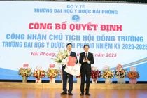 PGS.TS Phạm Văn Linh làm Chủ tịch Hội đồng Trường Đại học Y Dược Hải Phòng