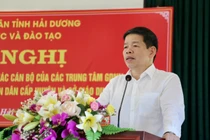 Tiến sĩ Lương Văn Việt làm Giám đốc Sở Giáo dục và Đào tạo Hải Phòng sau sáp nhập