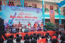 Hải Phòng: Học sinh Trường THCS Trần Phú tự tin thể hiện tài năng âm nhạc