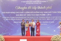 Hải Phòng chú trọng bồi dưỡng học sinh giỏi Toán bằng tiếng Anh, tăng cường hội nhập quốc tế