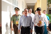 Bí thư Thành ủy Hải Phòng kiểm tra công tác tổ chức thi tốt nghiệp ở một số điểm thi
