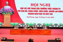 Hải Phòng tổ chức hội nghị gặp gỡ, đối thoại với cán bộ, công chức, viên chức ngành giáo dục
