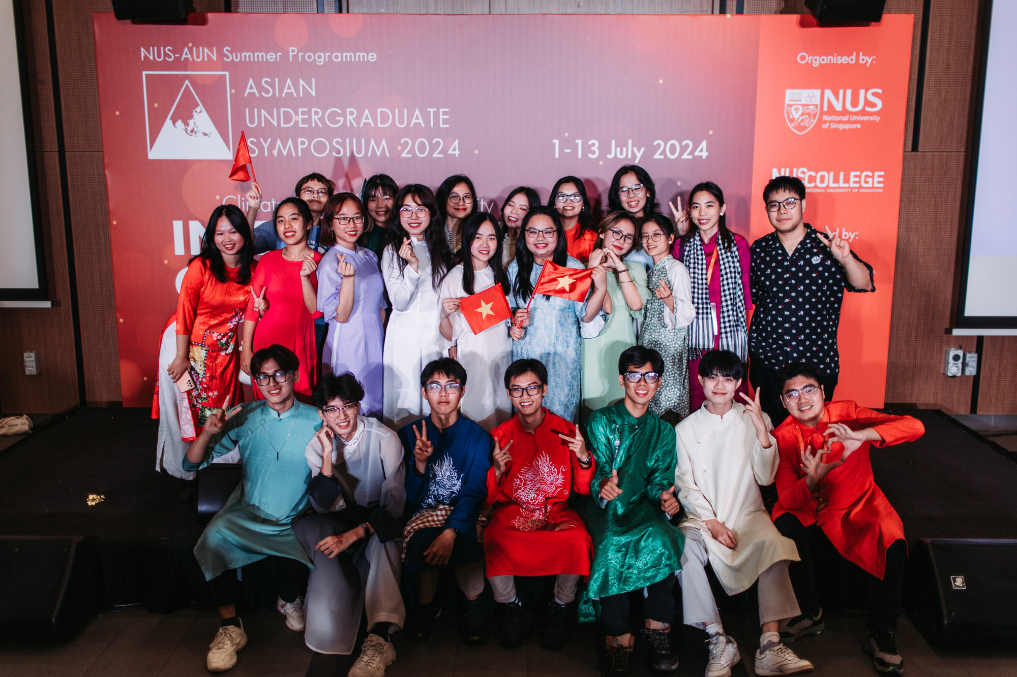Mỹ Ngọc tham gia trại hè NUS-AUN Summer Programme. Ảnh: NVCC Mỹ Ngọc tham gia trại hè NUS-AUN Summer Programme.jpeg