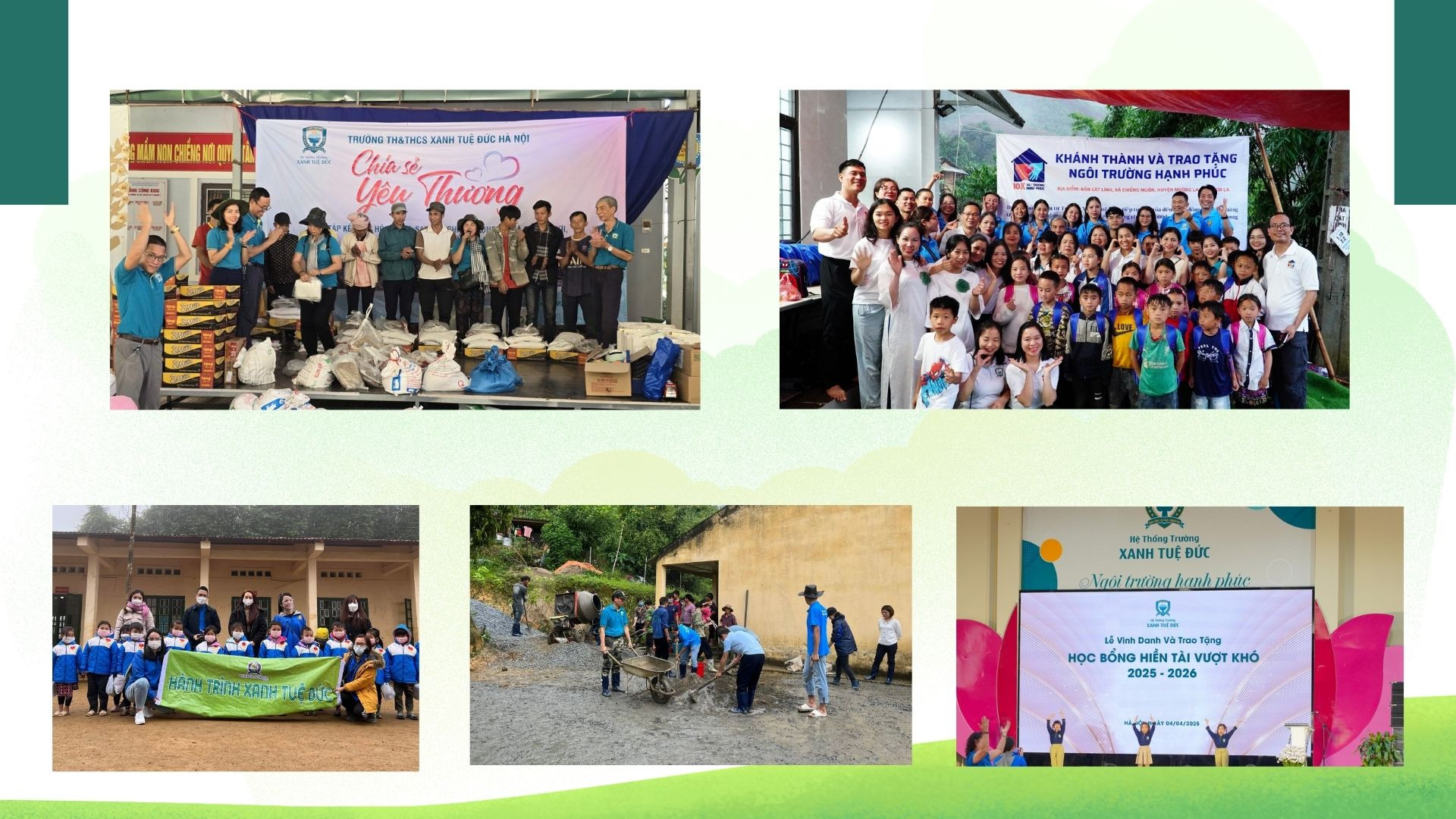 Hệ thống trường Xanh Tuệ Đức thực hiện nhiều dự án lan tỏa tinh thần tử tế và những điều tốt đẹp. Green Cute Group Project Presentation.jpg